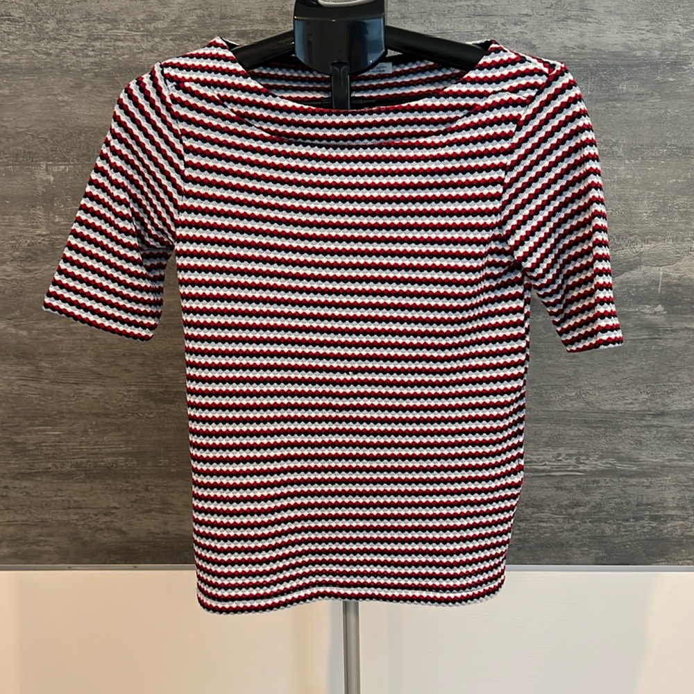 Zara Trafaluc Boat Neck Top Size Small